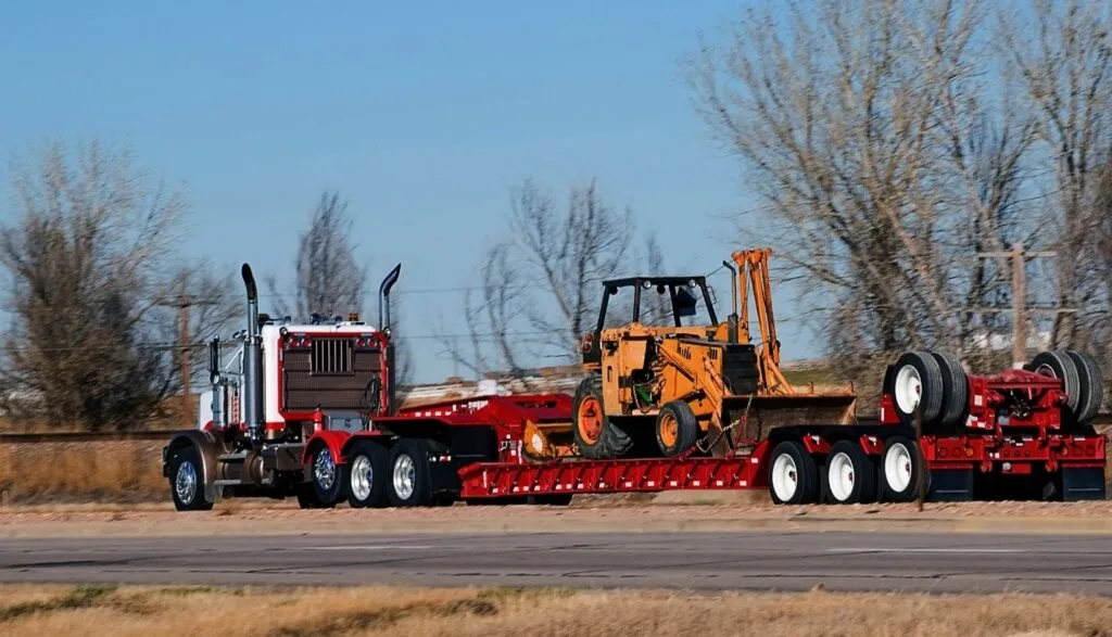 Heavy Machinery Specialized Trucking Service